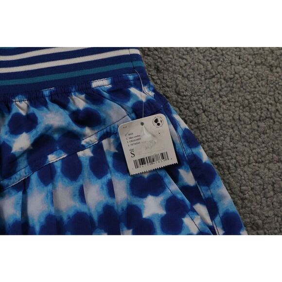 New Free People Movement Shorts S Printed Top Seed Tennis Water Resistant - Picture 4 of 6